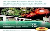 Festeggia il capodanno 2020 in piscina alle Terme di Casciana. · Festeggia il capodanno 2020 in piscina alle Terme di Casciana. Aspetta l’arrivo del nuovo anno immerso nell’acqua