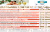 Capodanno benessere in Toscana - milleedunviaggio · CAPODANNO BENESSERE IN TOSCANA Ca odanno Benessere a Montecatini Terme all'0asi Termale 2-3 HB + I BB in hotel 3. a Montecatini