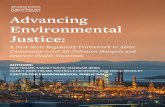 Advancing Environmental Justice...Advancing Environmental Justice: A New State Regulatory Framework to Abate Community-Level Air Pollution Hotspots and Improve Health Outcomes AUTHORS: