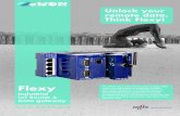 Unlock your remote data. Think Flexy!cmosprocessors.in/assets/files/Flexyx0x.pdf · Think Flexy! The eWON Flexy is the first industrial modular M2M router and data gateway designed