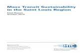 Mass Transit Sustainability in the Saint Louis Region ...mediad.publicbroadcasting.net/p/kwmu/files/201512/... · dispassionate evaluation of the current state of public transit in