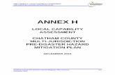 ANNEX H - Microsoft...Disaster Recovery Plan Capital Improvements Plan Economic Development Plan Historic Preservation Plan Flood Damage Prevention Ordinance HMP / ANNEX H / LOCAL