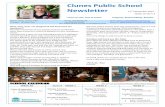 Clunes Public School Newsletter · Clunes Public School Newsletter 17th September 2015 Week 10 Term 3 Learn to Live, Live to Learn’ Integrity, Responsibility, Respect‘ Walker