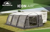 ICON AIR - Amazon S3 › sunncamp › ... · BRITISH BUILT TRAILER BODY Designed, hand finished and packed in GB PRO-TEK 300D FLYSHEET Flame Retardant Waterproof 6000mm Waterproof