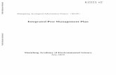 Integrated Pest Management Plan - World · PDF file Integrated Pest Management Plan Shandong Academy of Environmental Science July,2009 . ... the concept of Integrated Pest Management