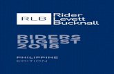 RIDERS DIGEST 2018 - s28259.pcdn.co · We have provided our Quantity Surveying and Project/ Construction Management Services on over 850 projects in the Philippines, from Office Towers,