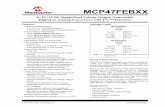MCP47FEBXX Data Sheet - Microchip Technologyww1.microchip.com/downloads/en/DeviceDoc/20005375A.pdf · Gain OUT0 1k 100 k 1k 100 k Memory (32x16) DAC0 and 1 (Vol & NV) VREF (Vol and