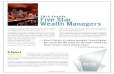 2014 Five Star Wealth Managers 2014 Seattle Five Star ... · be considered financial advice. For more information on the Five Star award and the research/selection methodology, go