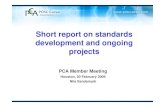Short report on standards development and ongoing projects...ISO 15926 Integration of life-cycle data for process plants including oil and gas production facilities y ISO 15926 - 1