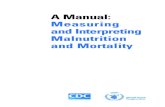 A Manual: Measuring and Interpreting Malnutrition · 2016-11-17 · Acknowledgements 3 Purpose of the Manual 5 Foreword 7 Introduction 9 Chapter 1 Defining and measuring malnutrition