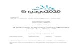 D4.1 Policy options for engagement in science and ...engage2020.eu › media › D4.1-policy-options.pdf · Innovation Programme Horizon2020. Scientific scholars, policy-makers and