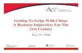 Getting To Grips With China: A Business Imperative …media01.commpartners.com/acc_webcast_docs/Dr._Lulin_Gao...Trademark Infringement Cases Handled by Administrative Authorities in