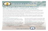 EXCELLENCE - nj.gov · The Independent Prosecutor Directive is part of the Excellence in Policing Initiative, a sweeping set of policing reforms that Attorney General Grewal announced