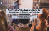 Amplifying Our Voice: Leading Boldly for Our Students, Our ... › assets › docs › GOV 316 Empowered educators...3.Applying emotional intelligence and cultural competency when