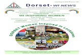 July/August 2020 Issue 138 Dorset-WI NEWS · 2020-06-23 · Dorset WI NEWS ⚫ July/August 2020 3 COURSES AT COUNTY HOUSE Because of the ongoing situation of Covid 19 I think it will