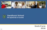 Sandhurst School › wp-content › ...2016 2014 2017. Sandhurst Sixth Form ... Colleen Smith, Lisa Coyle NJm. Structure of the day ... Progress Report 3 –February 10th Progress