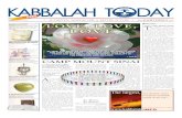 Kabbalah ToDaY...2007/05/01  · Kabbalah, love is the force that susd tains and provides for the whole of cred ation, keeps its pieces in harmony, and provide life for the bodies