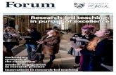 ISSUE 44 | SUMMER 2018 Research-led teaching: in pursuit ... · focused on exploring ‘Research-Led Teaching: in pursuit of excellence’ and this pursuit of excellence is mirrored