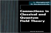 Connections in Classical and Quantum Field Theory · Connections in Classical and Quantum Field Theory World Scientific ... way the role that the concept of a connection plays both