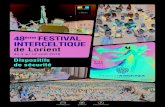 48ème FESTIVAL INTERCELTIQUE de Lorient · Le Festival Interceltique de Lorient est un festival pas tout à fait comme les autres, c’est l’un des plus importants d’Europe,