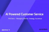 AI Powered Customer Experience v7experience.medallia.com/.../AI-Powered-Customer-Experience_v7Red… · AI-POWERED DIGITAL CARE SOLUTION VOICE EXPERIENCE Jim calls customer care;