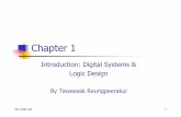 Chapter 1fivedots.coe.psu.ac.th/.../07/Chapter1_241-208.pdf · 241-208 CH1 14 1.5 Digital Integrated Circuits IC Packages: DIP, SMT, SOIC, PLCC, LCCC, FP IC Complexity Classifications