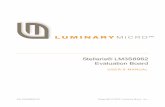 Stellaris® LM3S8962 Evaluation Board - Farnell › datasheets › 29708.pdf · Stellaris® LM3S8962 Evaluation Board September 6, 2007 3 Table of Contents ... – Quickstart guide