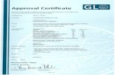 Flachdichtungen, Metalldichtungen & Graphitdichtungen ... · Hagen Markus Page 1 of2 . Approval Certificate Certificate No. Technical Data Material 94 611 - 10 HI-I N/mm2 MST 45 15