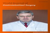 World Journal of - Microsoft...World Journal of Gastrointestinal Surgery World J Gastrointest Surg 2020 April 27; 12(4): 129-196 ISSN 1948-9366 (online) Published by Baishideng Publishing