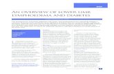 An overview of lower limb lymphoedema and diabetesthe lower limb Patients who have lymphoedema, or are at risk of lymphoedema, also need to be educated on the effect other conditions