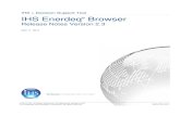 IHS > Decision Support Tool IHS Enerdeq Browser Release Notes ¢  IHS > Decision Support Tool IHS Enerdeq