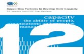 Supporting Partners to Develop their Capacity · 2016-03-29 · SUPPORTING PARTNERS TO DEVELOP THEIR CAPACITY : 12 LESSONS FROM DAC PEER REVIEWS 7 INTRODUCTION By J. Brian Atwood,