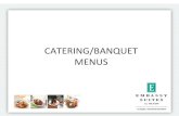 CATERING/BANQUET MENUS - Hilton ... Santa Barbara Chicken Grilled Boneless Chicken Breast Red Onions, Roasted Red Peppers Mozzarella Cheese on Ciabatta Bread Choice of Pasta Salad,