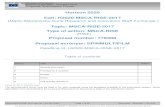 Horizon 2020 Call: H2020-MSCA-RISE-2017 › sites › default › files › surf... · 2017-10-12 · European Commission Research & Innovation - Participant Portal Proposal Submission