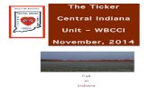 12 The Ticker Central Indiana Unit – WBCCI€¦ · The Ticker Central Indiana Unit – WBCCI November, 2014 Fall In Indiana 2. 2 Alumapalooza Caravan May 25 - 31 If you have attended