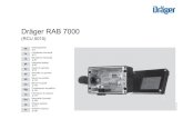 Dräger RAB 7000 - draeger.com · Kaugjuurdepääsu karpi on hinnatud ohutustehnika seisukohast, vaadeldes seejuures sisemist tarkvara ja digitaaltehnikat, tuginedes kohaldatud standardile