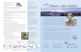 Tot em Lake Walks! - Kirkland, WashingtonLake_Walking.pdf · Th e Beneﬁ ts of Dog Walking Walking with your dog strengthens the bond between you and your pet, and it is also the