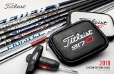 2018 - JustShopOk€¦ · TITLEIST SHAFT & GRIP OPTION SUMMARY 5 Models Tip Trim Options Stock Shafts Stock Grips Grip Size Options IRONS 718 AP1 Hard or Soft Step AMT Red/Tensei