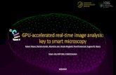 GPU-accelerated real-time image analysis: key to smart ...€¦ · GPU-accelerated real-time image analysis: key to smart microscopy Robert Haase, Daniela Vorkel, Akanksha Jain, Nicola