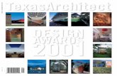 Circle 14 on the reader service card - Texas Architect Magazine · 2020-05-19 · TEXAS ARCHITECT 3 9/10 2001 TexasArchitect 26 Design Awards 2001 by JOHN DYKEMA 28 Ann Richards Middle