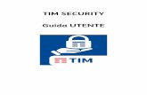 Manuale TIM Security › sdr › documenti › guide › Manuale_TIM... · 2017-08-31 · 3 INTRODUZIONE Il kit TIM Security è un sistema di sicurezza connesso sia alla rete fissa