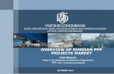 VNESHECONOMBANK - UNECE · roads, bridges, tunnels LRT, trams railways airports ports Environment solid waste ... broadband Internet access . 4 EXAMPLES OF PPP PROJECTS IN RUSSIA