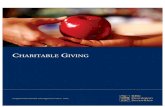 CHARITABLE GIVINGprismafestival.com/sites/default/files/Charitable Giving.pdf · At RBC Dominion Securities Inc., we have been helping clients achieve their financial goals since