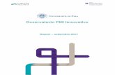 Osservatorio PMI Innovative€¦ · 1 Il report è stato elaborato dal gruppo di lavoro dell’Osservatorio sulle PMI innovative, costituito presso l’Università di Pisa, ... delle