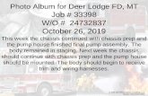 Photo Album Template › 9245ef6f › files...Photo Album for Deer Lodge FD, MT Job # 33398 W/O # 24732837 October 26, 2019 This week the chassis continued with chassis prep and the
