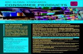 BRC GLOBAL STANDARDS CONSUMER PRODUCTSbrcconsultants.co.uk/.../2017/08/BRCConsumerProductsFS6.pdfBRC Global Standard for Consumer Products – PERSONAL CARE AND HOUSEHOLD Both of the