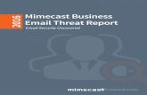 Mimecast Business Email Threat Reportdev.windstreamhosting.com/downloads/mimecast/... · Confidence Checklist for IT teams designed to boost – or maintain – confidence in their
