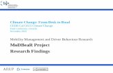 MoDBeaR Project Research Findings€¦ · MoDBeaR Project Research Findings. 2 Project Team. 3 1. What do National Road Authorities (NRA) of CEDR Member States mean by Mobility Management?