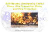 Exit Routes, Emergency Action Plans, Fire Prevention Plans ...€¦ · Exit Routes, Emergency Action Plans, Fire Prevention Plans, and Fire Protection . 2 Introduction • Fires and