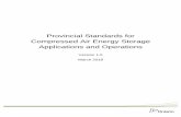Provincial Standards for Compressed Air Energy Storage ... › caesstds-final.pdf · Provincial Standards for Compressed Air Energy Storage Applications and Operations, Version 1.0